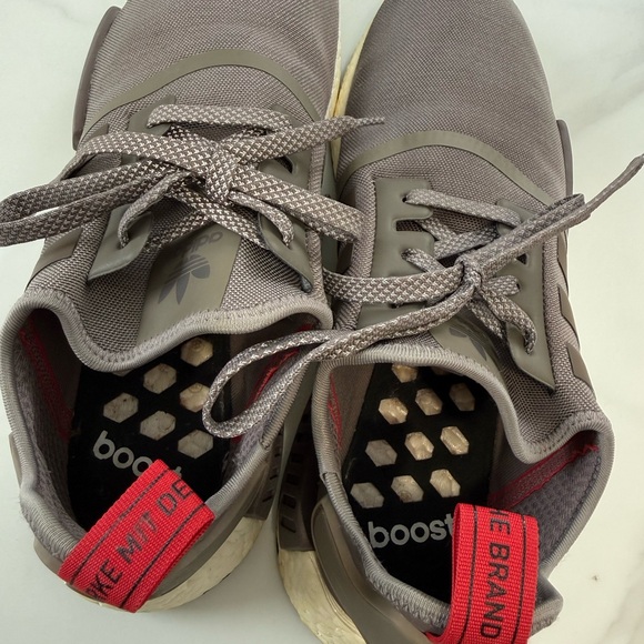 Adidas Men's Brown and Red Sneakers - Picture 5 of 10